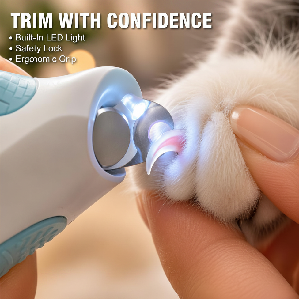 KittyClip™ LED Cat Nail Trimmer
