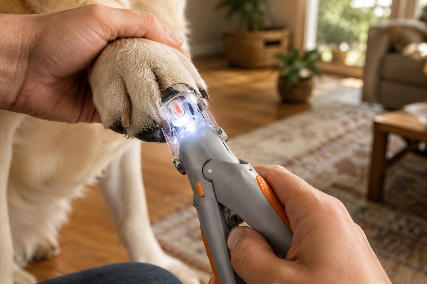 PawTrim Pro™ LED Pet Nail Clipper