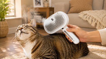 SteamPaw™ 3-in-1 Steam Grooming Brush
