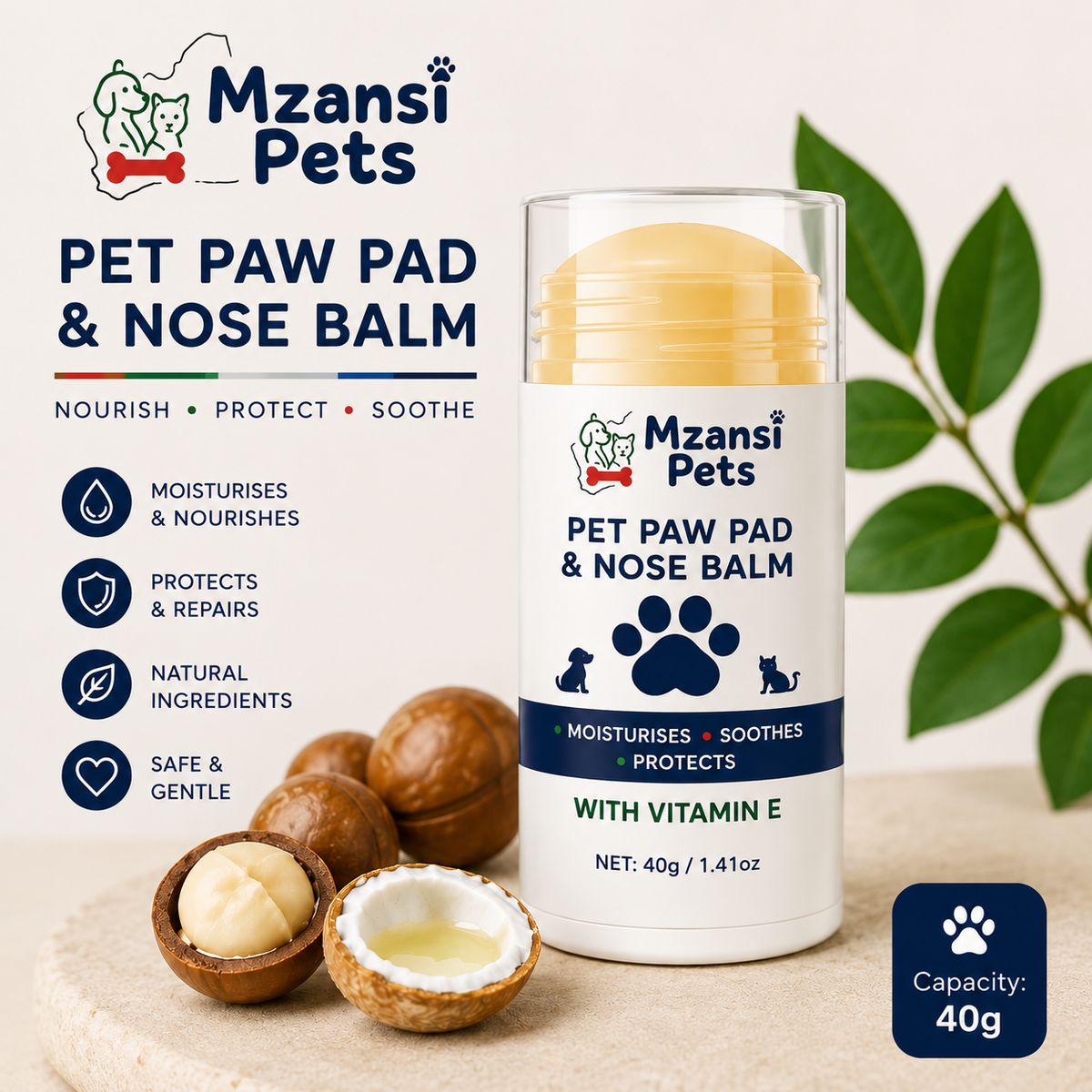 Brak Balm™ | Pet Paw & Nose Balm