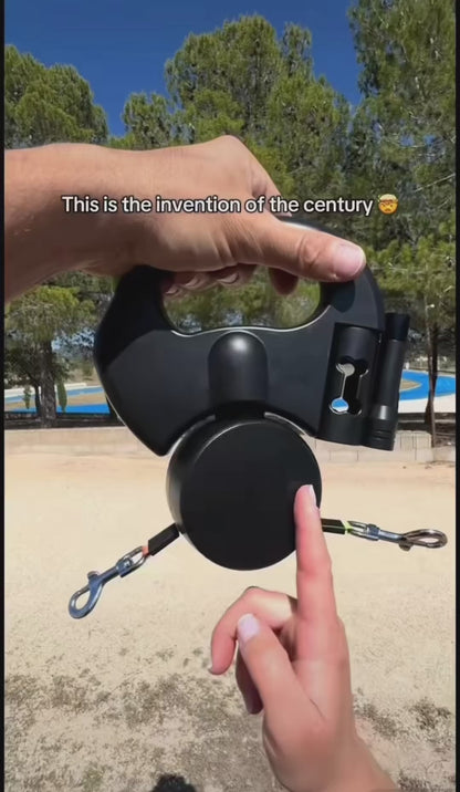 LeashMate 360™
2-in-1 Dual Retractable Dog Leash